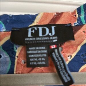 FDJ Colorful Patterned Fabric